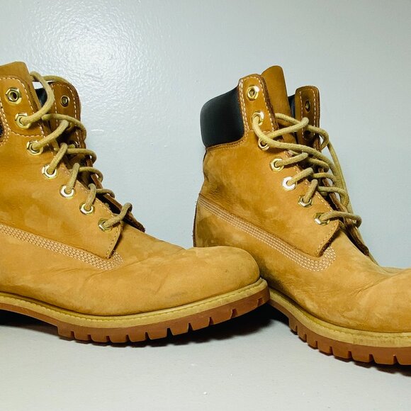 TIMBERLAND MEN'S 10.5M PREMIUM 6" WATERPROOF BOOTS PRIMALOFT INSULATED, VGUC - Picture 2 of 11